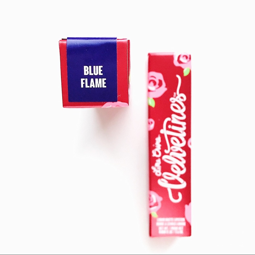 SOLD - Lime Crime Velvetine in Blue Flame